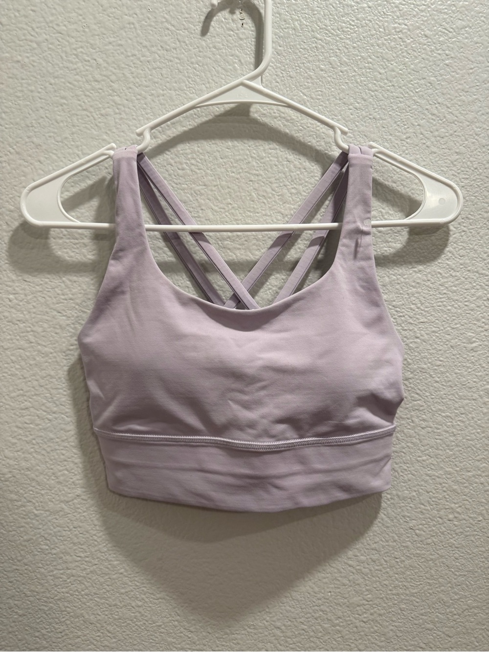 Lululemon Strappy Sports Bralette in Lilac